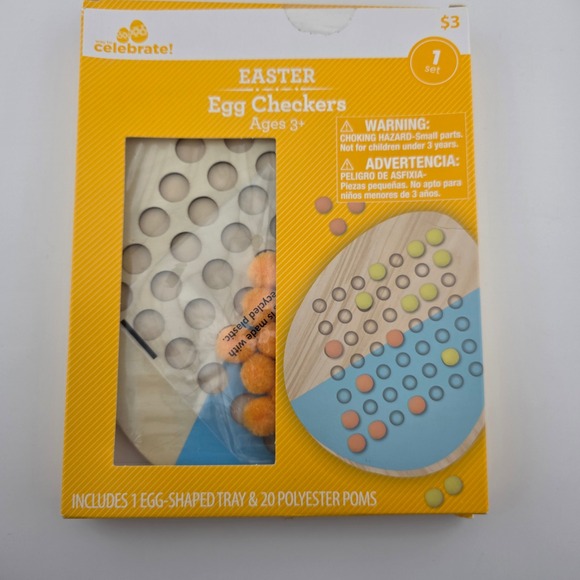 Easter Basket Stuffer Lot 4pc Bunny Plush Jump Rope Egg Checkers Light Cup - Picture 8 of 9